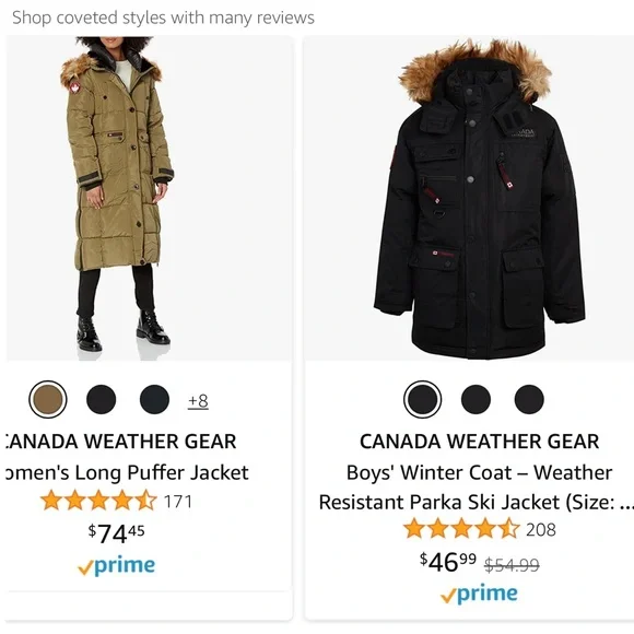 PSA - Canada Goose vs Canada Weather Gear - Picture 6 of 8